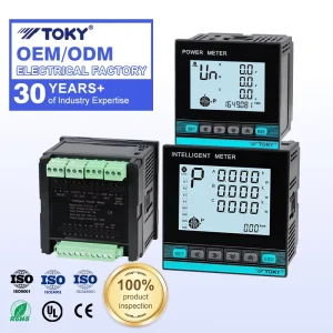 High Precision Programmable Power Measuring Instrument LCD Display Smart Power Meters