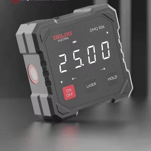 High Precision Red Infrared Laser Level Digital Display Magnetic Incorporated Inclinometer Slope Rise Gauge DMQ506