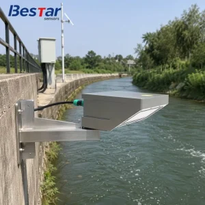 High Precision River Water Velocity Flowmeter Open Channel RS485 Non-contact Radar Flow Meter for River Dam Reservoir