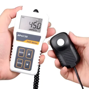High Precision Split Type Digital Large Electronic LCD Screen APM130 Quantum PAR Meter Light Energy Meter for Agricultural