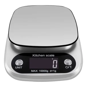 High Precision Stainless Steel 1g Gram Electronic Kitchen Scale Battery Operated Food Weight Measuring Scale
