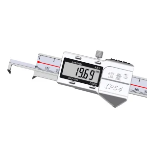 High Precision Stainless Steel Digital Vernier Caliper Inner Card Slot Distance Electronic Groove Calipers 0.01mm