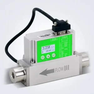 High Precision Stainless Steel Flow Meter (1.0+0.4FS)% 50ms Ultra Fast Response DC24V OEM Lab Medical Use