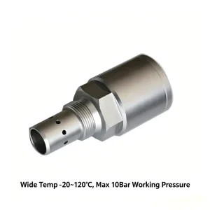 High Precision Stainless Steel Oil Moisture Sensor IP67 4 20mA RS232 CAN Online Water Content Detector Hydraulic Transformer