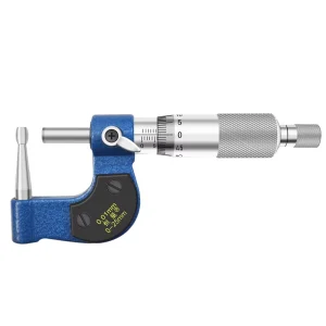 High Precision Stainless Steel Spiral Micrometers Waist Drum Shape Pipe Wall Thickness Micrometers