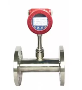 High Precision Stainless Steel Turbine Flow Meter High Pressure Liquid Hydraulic Oil Fuel Meter for Gas Air Water