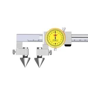 High Precision Stainless Steel Vernier Calipers 20 150mm Center Distance Dial 0.02mm Accuracy
