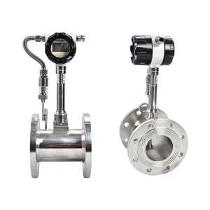 High Precision Stainless Steel Vortex Flow Meter for Air Water Gas LPG Natural Gas DN100 RS485 Modbus Output Temperature