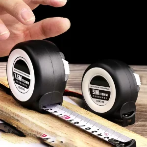 High Precision Steel Tape Measure 3-10M Stainless Steel Waterproof Wear Resistant Measuring Tape Tool