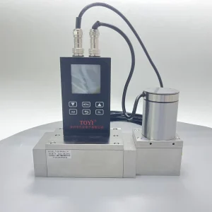 High Precision Thermal Gas Mass Flow Controller 4-20mA RS485 Modbus RTU Flow Meter for N2 O2 Air CO2 Hydrogen Gas Control Valve