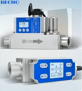 High Precision Thermal Gas Mass Flow Controller Digital Gas Flow Meter With Control Valve for Semiconductor Industry