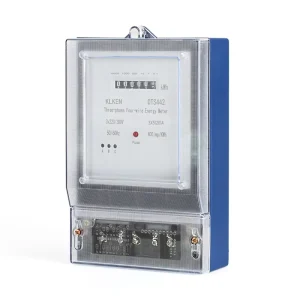 High Precision Three Phase Energy Meter 380V 20A for Wall Mounted Industrial Power Monitoring