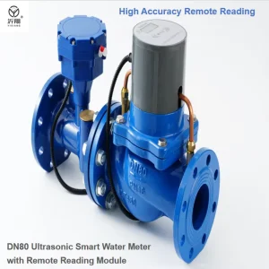 High Precision Two Path NB-IoT Ultrasonic Water Meter Stainless Steel R400 Smart Water Meter Digital Flow Meters