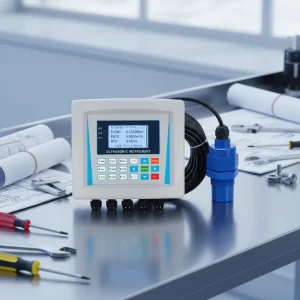 High Precision Variable Area Clamp-On Stainless Steel OEM Open Channel Ultrasonic Flow Meter for Water Management