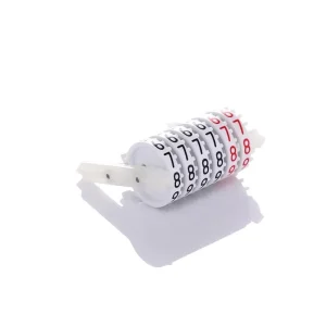 High Precision White Mechanical Water Meter Prepaid OEM Customizable IP68 Protection Class Easy Reading Character Wheel