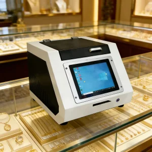 High Precision X Ray Spectrometer Gold Analyzer Non Destructive Analysis Gold Purity Testing Karat Value 0.05%-0.1% Accuracy