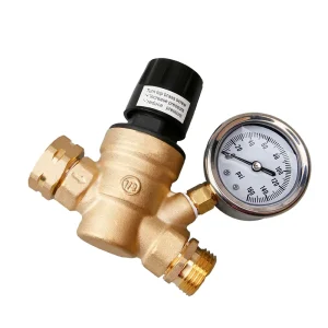 High Quality Lead free Control Pressure Reducing Valve American Standard Water Pressure Gauge OEM Hydraulic 3/4 in