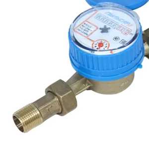 High Quality OEM DN15 DN20 Single jet Dry Type Smart Hot Water Meter IP68 Protection 2.5M3 H Flow Rate 2 Year Warranty