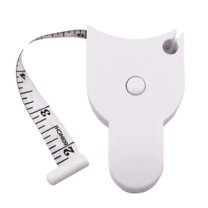 High-Quality Plastic Tape Measure 1.5 Meters Measuring Flexible Ruler Portable Tool Retractable Tape Measure