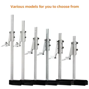 High Quality Precision Carbon Steel Vernier Marking Ruler Measure Tool Height Gauge