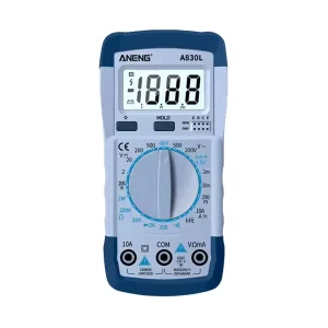 High Quality Professional Color Digital Display Multimeter and DIY Electronic Test 6-in-1 Multimeter
