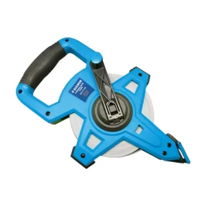 High Quality Retractable Wheel Tape Measure Metric and Inch 30m Fiberglass Measuring Tapes for Construction
