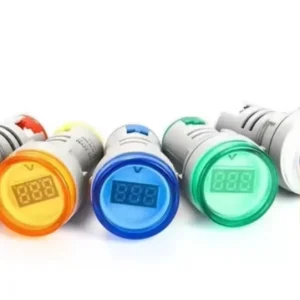 High Quality Small Digital Tube Voltmeter Indicator Light Circular Digital Tube Frequency Meter LED Electronic Measurement