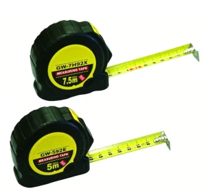 High Quality Steel ABS Retractable Auto Lock Imperial & Metric Dual Scale 16ft 25ft Measure Tape