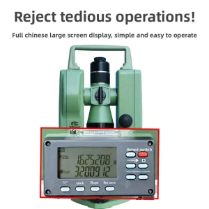 High Quality Theodolite DADI DE2A Surveying Instrument Electronic Digital Theodolite with Laser Plummet