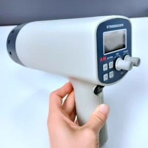 High Range 50~40000FPM Stroboscopic Digital Speedometer Tachometer Flash Frequency Tester for Industrial Motor Inspection
