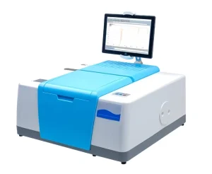 High Sensitivity FTIR Fourier Transform Infrared Spectrometer with DLATGS Detector 0.4cm 1 Resolution Software