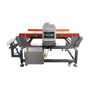 High Sensitivity Food Grade Industrial Conveyor Metal Detector Machine 25m/min IP65 Rated SUS304/316