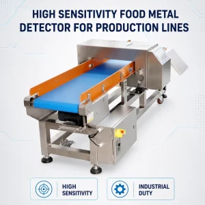 High Sensitivity Food Metal Detector for Production Lines