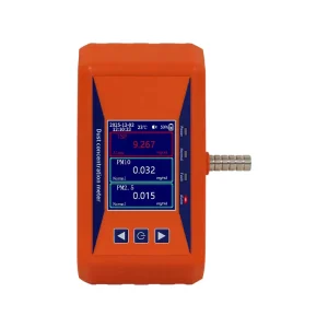 High Sensitivity Portable Dust Detector PM2.5 PM10 Professional Dust Air Quality Monitor Handheld Dust Detector