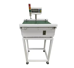 High Speed Automatic Digital Weighing Scales High Sensitivity Dynamic Check Weigher Weighing Conveyor Belt Scale