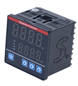 High Speed Sampling Thermostat Dual Display with Button Operation Switchable Digital Industrial Temperature Controller PID