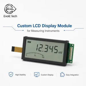 High Stability 3.2 Inch Custom LCD Display Module 240×320 Monochrome Screen With FFC Cable for Precision Measuring Instruments