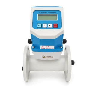 High Stability 4 20mA OCT 90~230VAC Inline Digital Flow Meter Stainless Steel Chemical Liquids Water Oil Sodium Hydroxide OEM