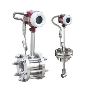 High Temeperaturer Insertion Measuring 6″ DN150 Steam Flowmeter Vortex Modbus Flow Meter Mini
