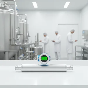 High Temperature Coriolis Mass Flow Meter for H2 Gas Syngas Food Oil