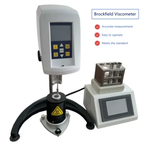 High Temperature Digital Viscometer Rotational Digital Manual Viscometer of Resin Lab Asphalt Testing Equipment