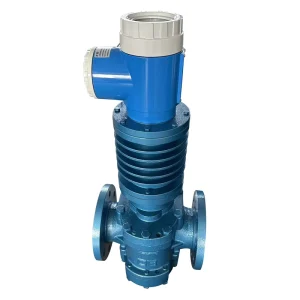 High Temperature Water Oil Flow Meter LCD Digital Display Carbon Steel OEM Flange Connection Thermal Oil Furnace +/-0.5%