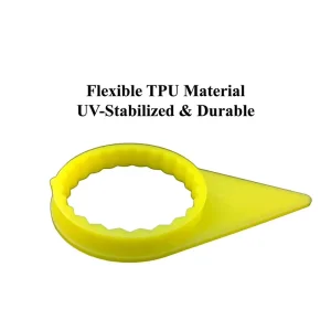 High Visibility Wheel Nut Indicator for Truck and Trailer Wheels