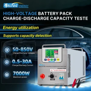High Voltage 50-850V 30A 7kW Charging Discharging Capacity Battery Tester for New Energy Vehicle Battery Modules