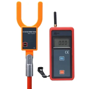 High Voltage Clamp Current Meter Tester with 100m Wireless Transmission Measures AC Current up to 60kV 2% Accuracy