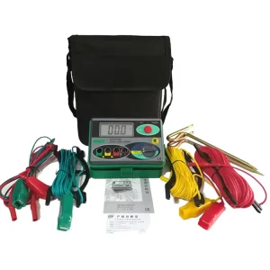 High Voltage Digital Earth Resistance Tester 0 Ohm Meter Multimeter Megohmmeter 500V High Voltage Display Digital Only