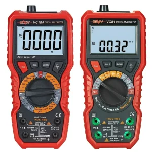 High precision 0.5%+3 Accuracy Automatic manual 0 1000V Range 4 Digit Display Ammeter Voltmeter Thermometer Multimeter