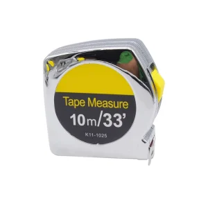 High-precision 10M Steel Tape Measure Metric and British System Measuring Tape Wear-resistant Woodwork Measuring Tool
