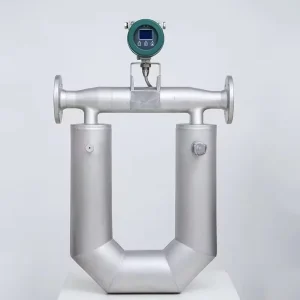 High precision Digital Coriolis Mass Flowmeter for Diesel Oil Lubricating Oil Chemical Solvents Stainless Steel +/-0.2% OEM