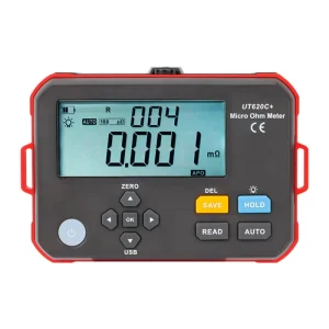 High-precision Digital DC Low-resistance Meter Micro-ohmmeter UT620C+